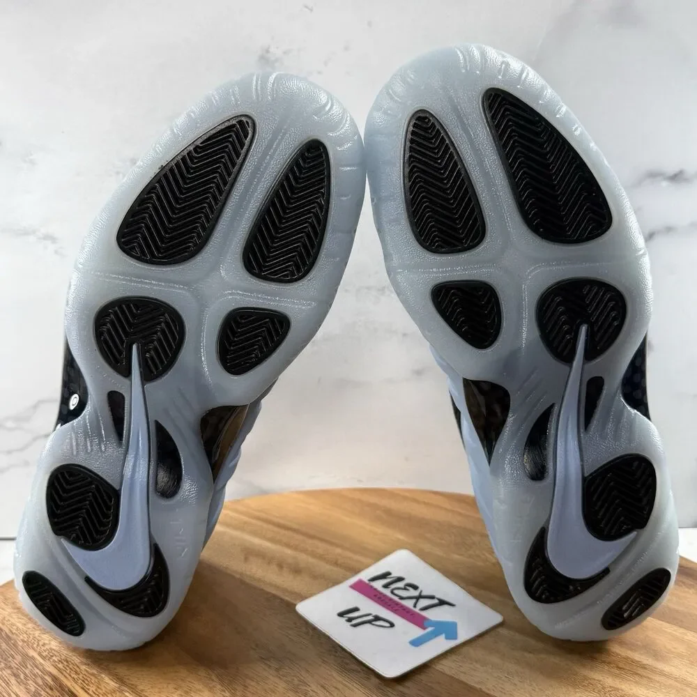 Youth 7 Big Kids-Nike Little Posite Foamposite GS Psychic Blue Shoes HJ7654 400